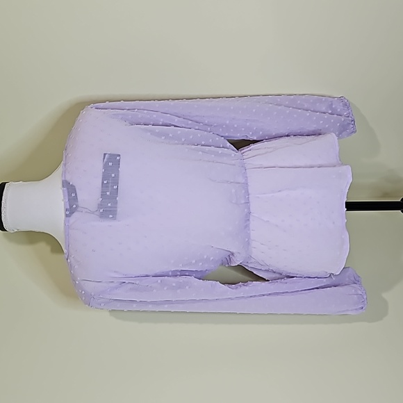 Allegra K Purple Blouse - Picture 2 of 3